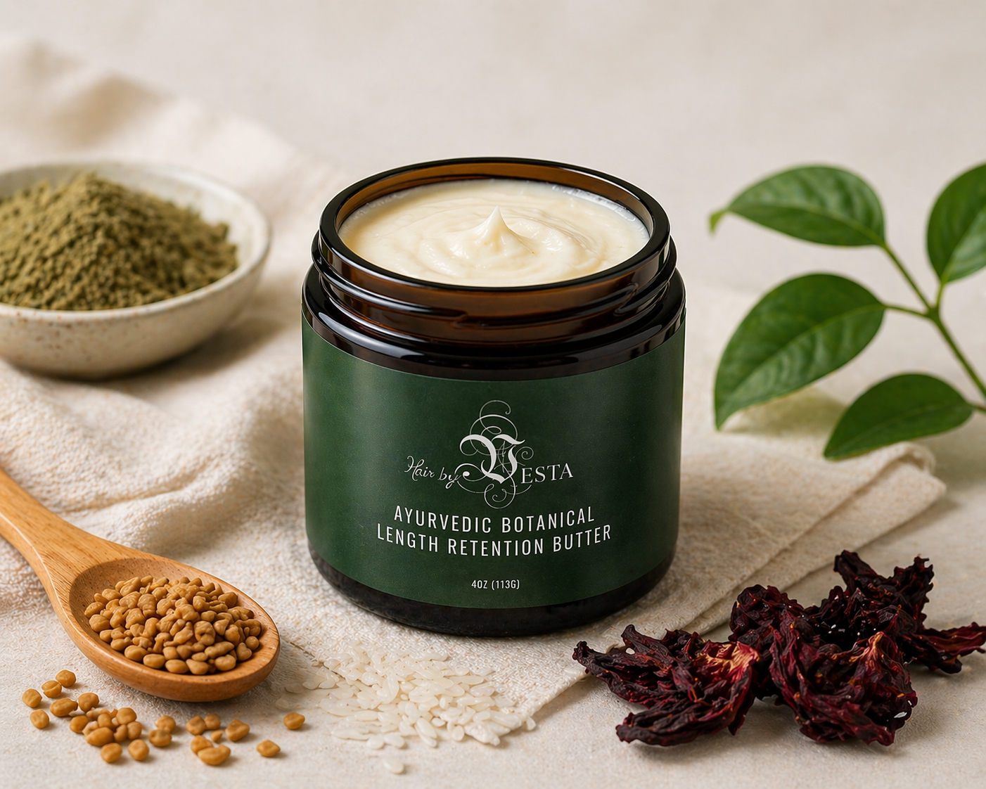 Ayurvedic Botanical Length Retention Butter Cream